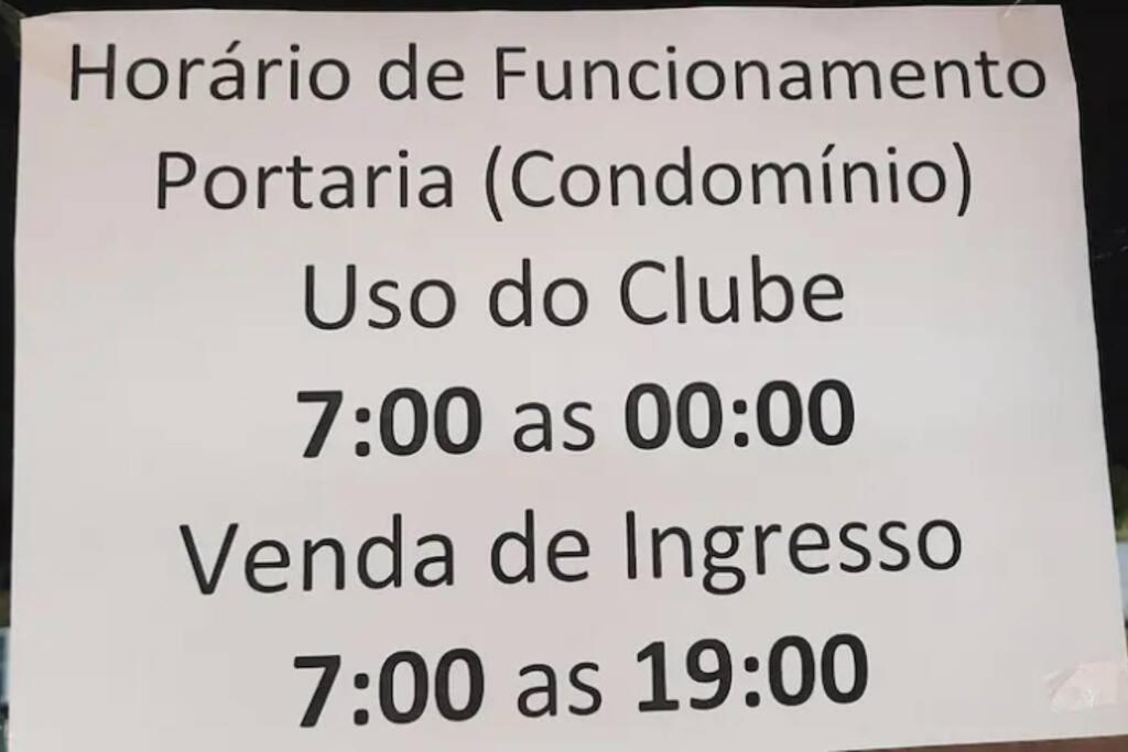 Flat Caldas Novas Exterior foto